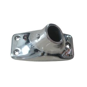 Flaggholder Vinklet Toppmontert 25mm Syrefast