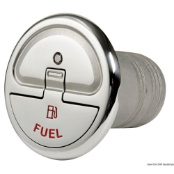 Dekksforskruvning Fuel 50mm rett syrefast