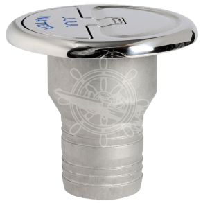 Dekksforskruvning Waste 38mm rett Syrefast