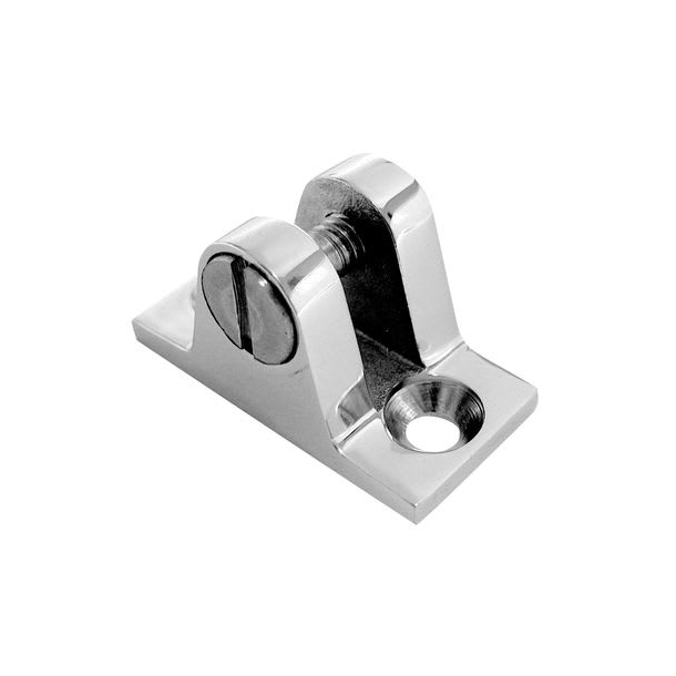 Rustfri Kalesjebeslag 25mm Festeplate 90 gr HD-type (kraftig