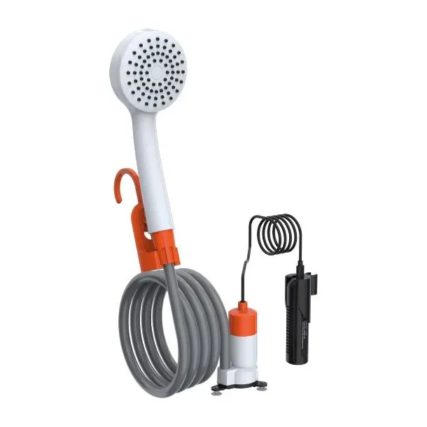 Seaflo portabel oppladbar batteridrevet dusj