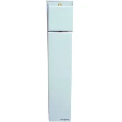  Kwik Tek Flat Fender 2-delt 76cm Hvit