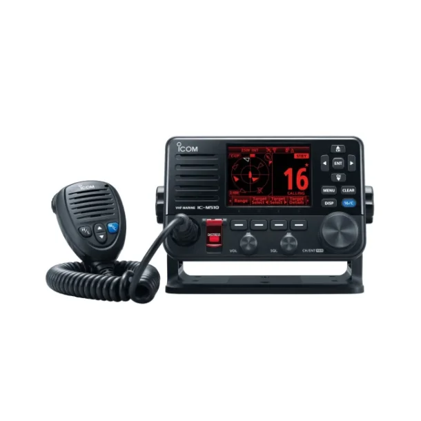 Icom IC-M510E EVO 55 DSC VHF Marine Radio med WIFI &amp; AIS
