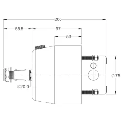 Multisteer Hydraulisk innenbordsstyring for ror pakke 2