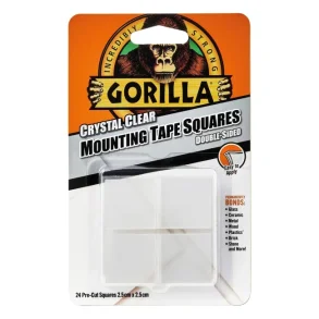 Gorilla Monteringstape HD 25mmx25mm 24stk