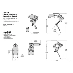 Magma Rekkefeste ChefsMate/Cabo 28,5/32 mm 
