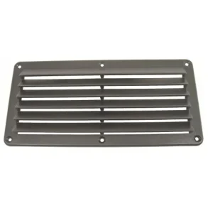 Ventilrist Plast Sort 260X125 