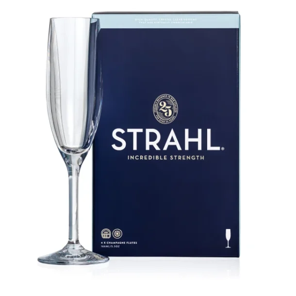 Strahl Champagneglass 166ml 4pk 