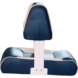 Bluesea Maia Stol Imitert Skinn Bl� m/Brede