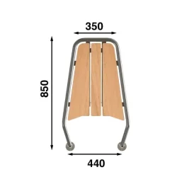 Btsystem Baugspyd Motorbt MP900TE-1 Teak 