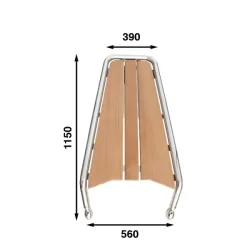 Btsystem Baugspyd Motorbt MP1000TE-1 Teak 