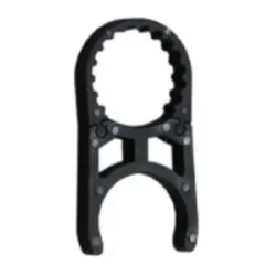 Klemme for Badestige. Plastklemme for badestige.