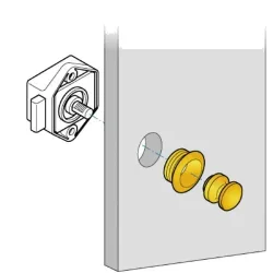 Skapls Roca Ring for 13mm dr Krom