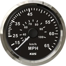 Kus pitot fartsmler 0-35 mph/kmt