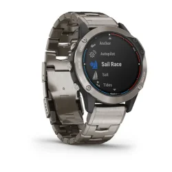 Garmin Quatix 6 Sapphire Titanreim