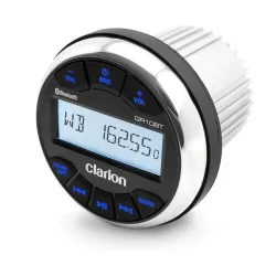 Clarion Marine Radio Bluetooth USB, FM Aux Input IPX5 front