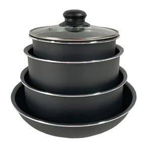 Grytesett 9 deler m/avtagbare hndtak