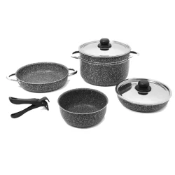 Grytesett Stone Rock 7 Deler 20 cm 