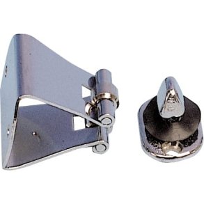 Drholder Forkrommet 37mm