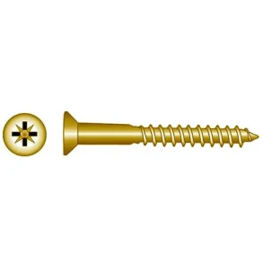 Treskrue 4,5x25mm Din 97 PZ 2 10pk