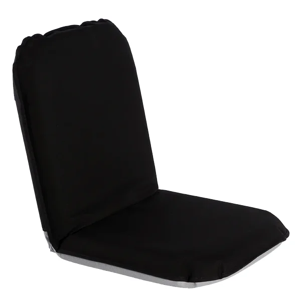 Comfort Seat Classic Sort Justerbar rygg Svrt komfortabel Lett  ta med