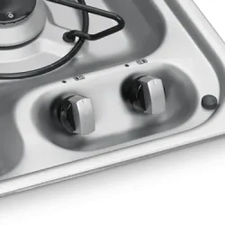 Dometic Gasskoketopp 2 Bluss med Glasslokk HBG 2335 