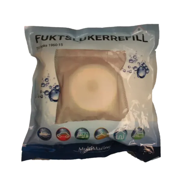 Multimarine Fuktsluker Refill Tablett 450gram (boks 196015) Fuktslukertablett Refill for fuktsluker