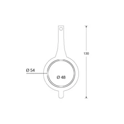 Gummilokk for Innfellbar Dusj R81/C81 