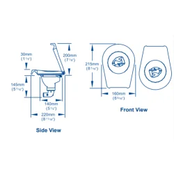 Whale Smartbail Lensepumpe 25/38mm 
