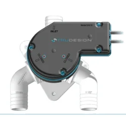 TruDesign Elektronisk Y-ventil m/Display 12V/24V 