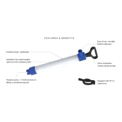 Seaflo Brbar Lensepumpe 0,5 liter Hvit 