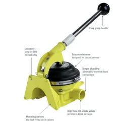 Whale Gusher 10 Manuell Lensepumpe 