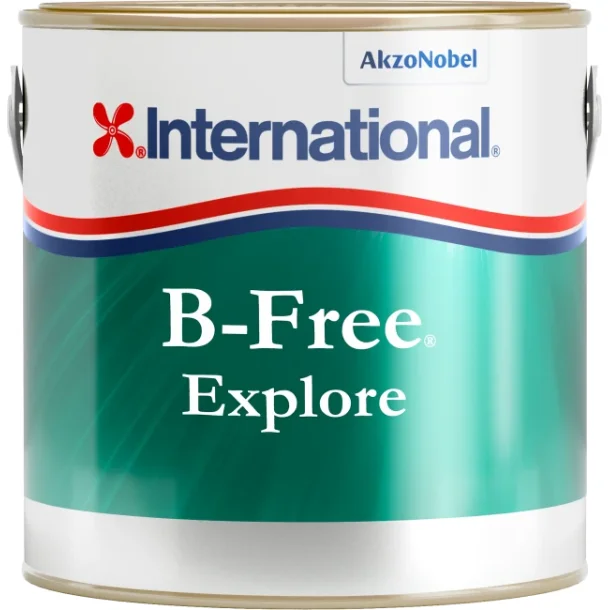 International B-free Explore Biocidfri silikonpolymer Gir en superglatt overflate For aluminium/gelc