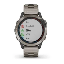 Garmin Quatix 6 Sapphire Titanreim
