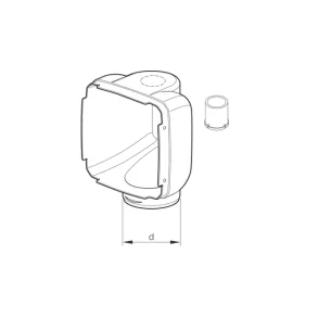 Ebersp�cher Utbl�sningskappe 90gr. 90mm Airtronic D4 For D4