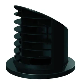 Ebersp�cher Vridbar dyse �pen 75/90 HL 90gr Sort Dyse for varmluft