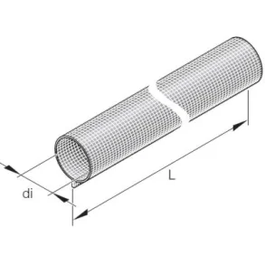 Ebersp�cher Isolasjonsstr�mpe eksos 30mm L=300mm Isolasjonsstr�mpe for eksosr�r Innvendig �: 30 mm L