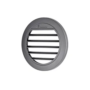 Ebersp�cher Lokk 75/90mm Sort HL �pen 30 grader