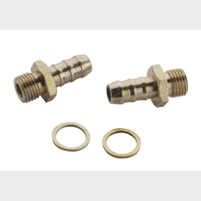 Slangenippelsett Rett 10mm Nippelsett for 13170-20l 10 mm slangestuss Gjenger M14x1,5