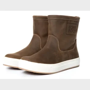 Boatboot skinnstvel lowcut brun