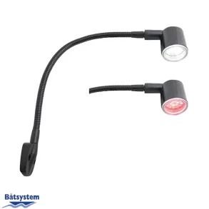 Btsystem Kartlys Kurs MR11 LED Sort 330mm 1,3W 12V