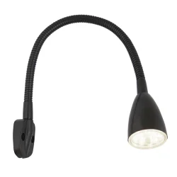 Btsystem Eris LED leselampe m/Arm 330mm Sort