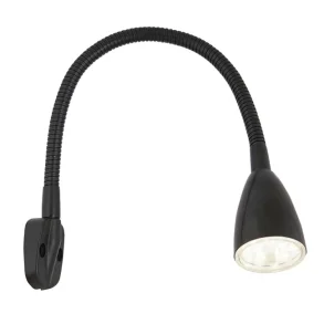 Btsystem Eris LED leselampe m/Arm 330mm Sort