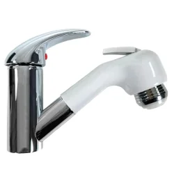 Blandebatteri med dusj