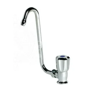 Enkel Kran Forkrommet Messing