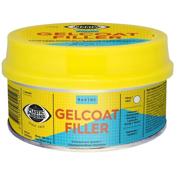 Plastic Padding Gelcoat Filler 180ml