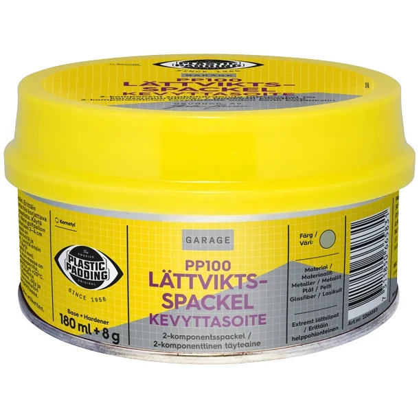 Plastic Padding PP100 Lettvektsparkel 180ml