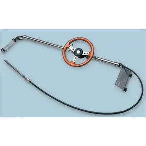 Crossbar Steering System Inc. Helm and Wheel (maks 60 hk)