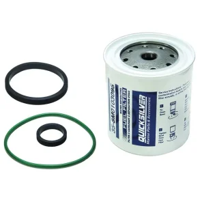 Quicksilver reserve vannutskillerfilter for filter med glass