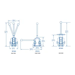 Whale Gusher 30 Skottmontert